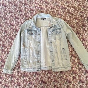 Elwood distressed denim jacket